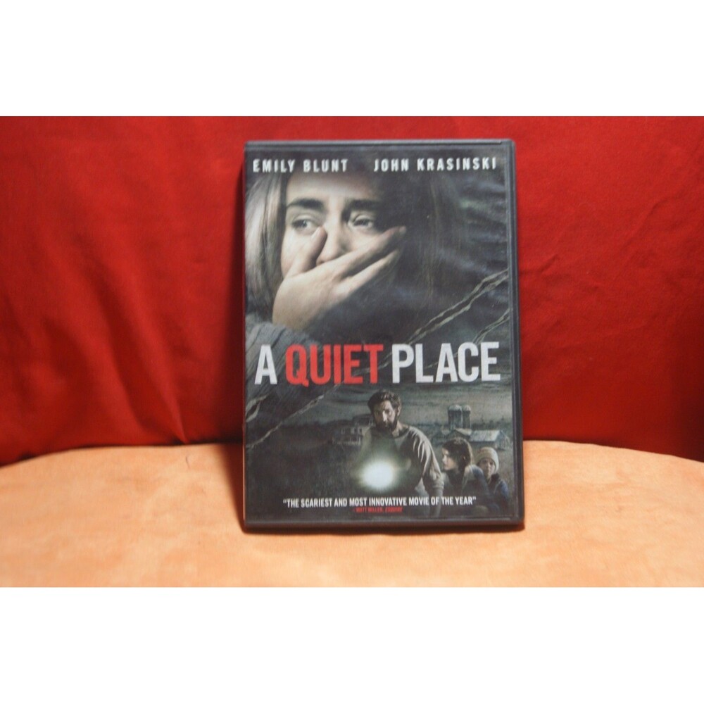 A Quiet Place DVD Emily Blunt Horror Be Very Quiet or Else